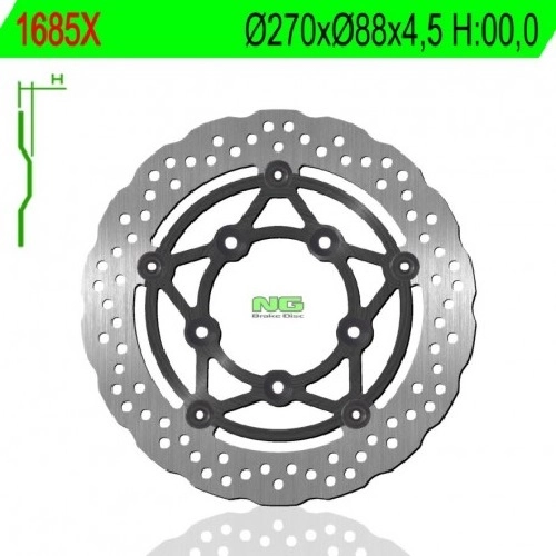Диск тормозной NG 1685X
