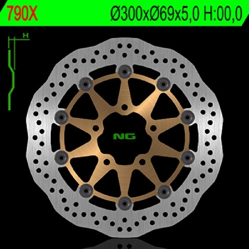 Диск тормозной NG 790X