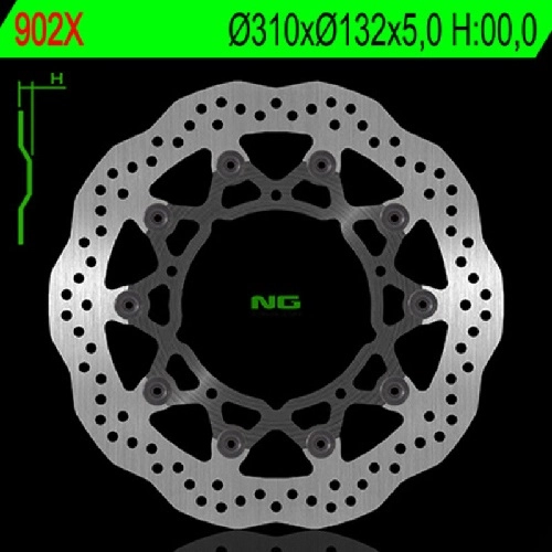 Диск гальмівний NG 902X