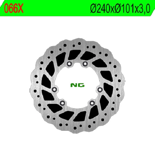 Диск гальмівний NG 066X