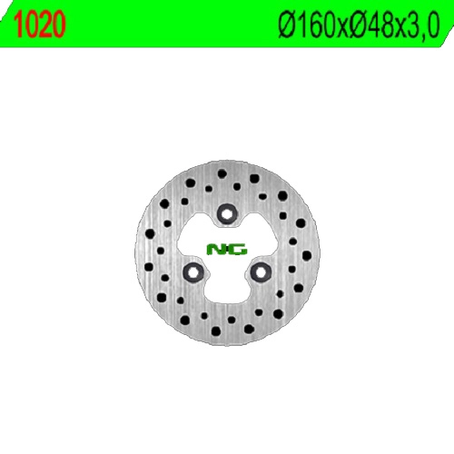 Диск гальмівний NG 1020