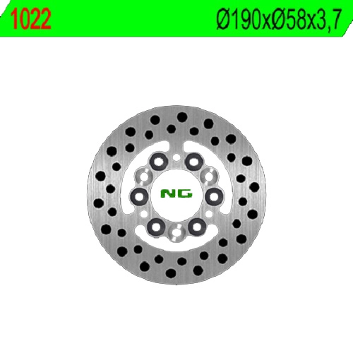 Диск гальмівний NG 1022