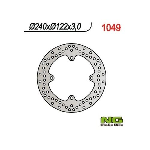 Диск гальмівний NG 1049