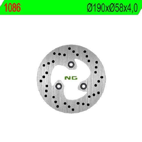 Диск гальмівний NG 1086