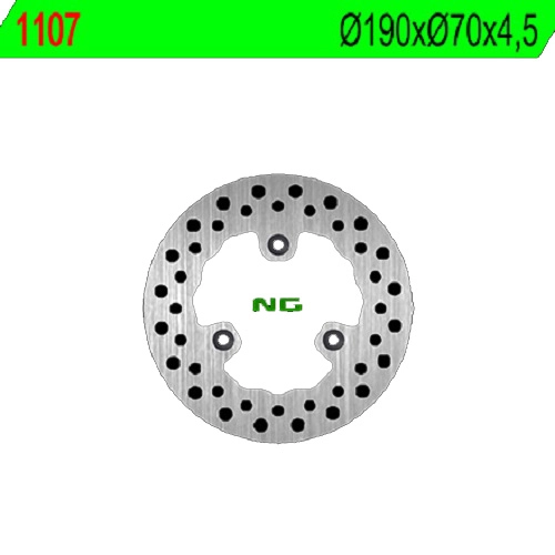 Диск гальмівний NG 1107