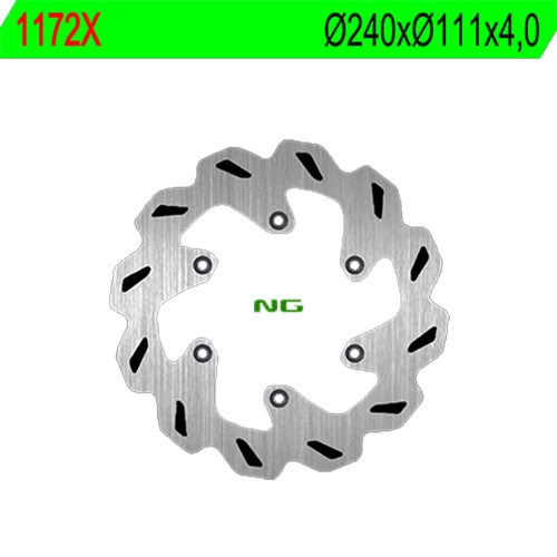 Диск гальмівний NG 1172X