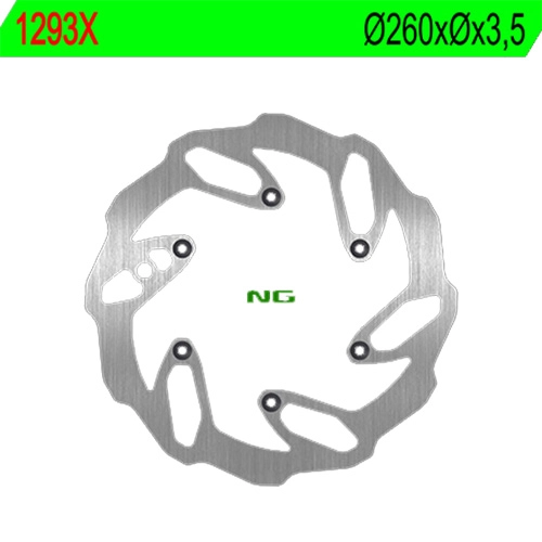 Диск гальмівний NG 1293X