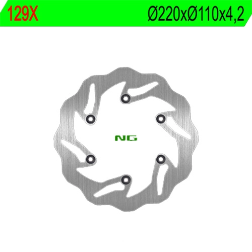 Диск гальмівний NG 129X
