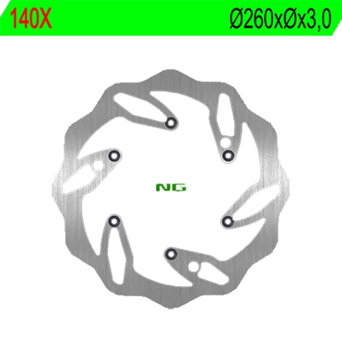 Диск гальмівний NG 140X