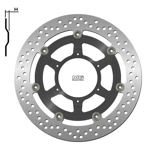 Диск гальмівний NG 1580G