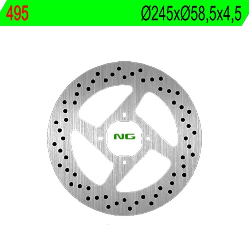 Диск гальмівний NG 495