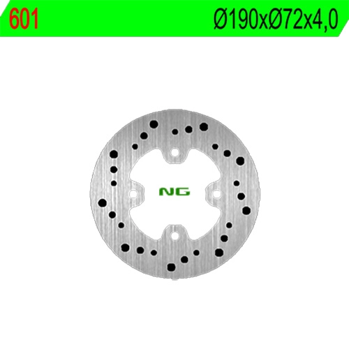 Диск гальмівний NG 601