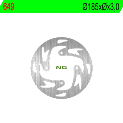 Диск гальмівний NG 649
