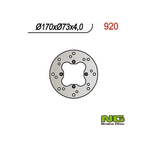 Диск гальмівний NG 920