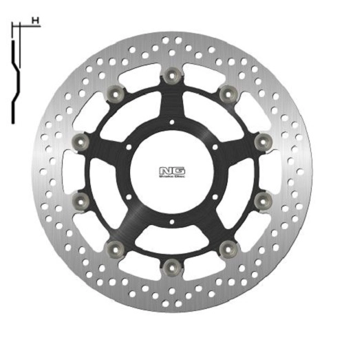 Диск гальмівний NG NG1015X