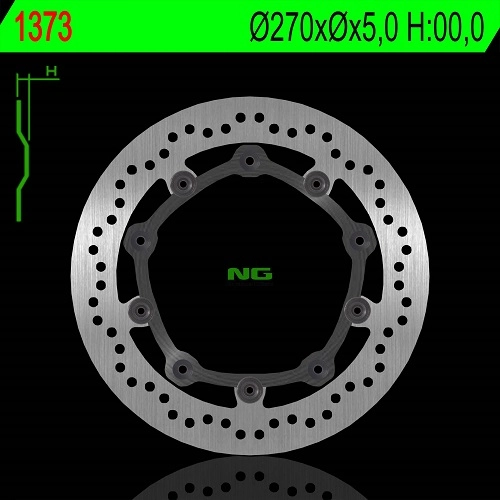 Диск гальмівний NG NG1373