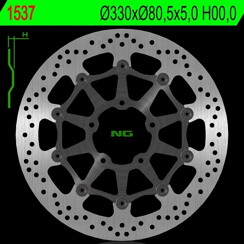 Диск тормозной NG NG1537