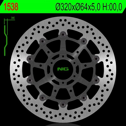Диск гальмівний NG NG1538