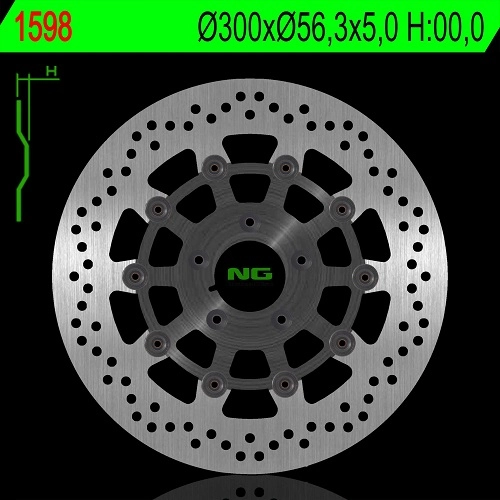 Диск тормозной NG NG1598