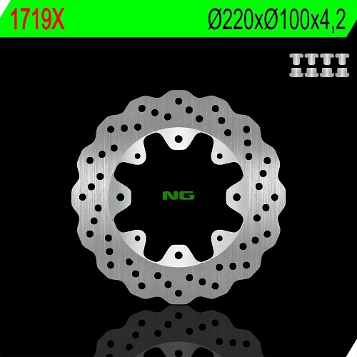 Диск гальмівний NG NG1719X