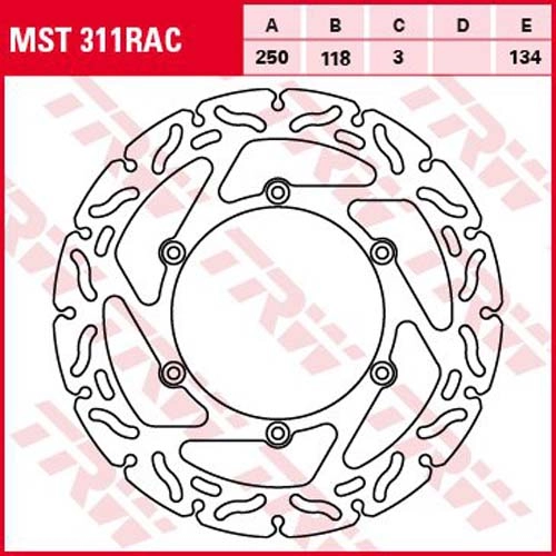 Диск гальмівний TRW Lucas MST311