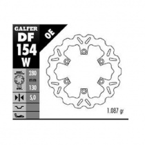 Диск тормозной Galfer DF154W