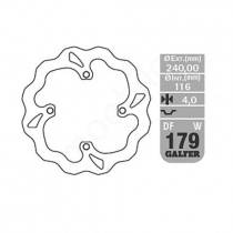 Диск тормозной Galfer DF179W
