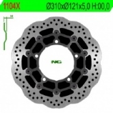Диск тормозной NG 1104X