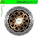 Диск тормозной NG 752