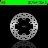 Диск тормозной NG NG026