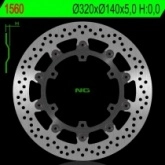 Диск тормозной NG NG1560