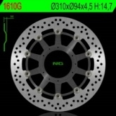 Диск тормозной NG NG1610G