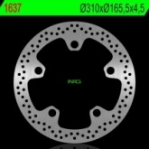 Диск тормозной NG NG1637