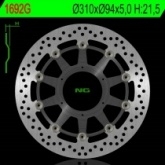 Диск тормозной NG NG1692G