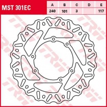 Диск тормозной TRW Lucas MST301EC