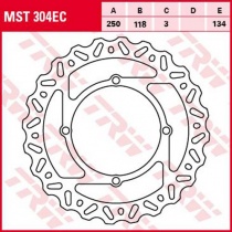 Диск тормозной TRW Lucas MST304EC