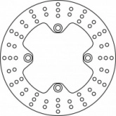 Диск тормозной TRW Lucas MST318EC