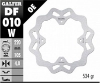 Диск тормозной Galfer DF010W