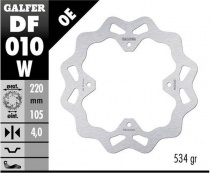 Диск тормозной Galfer DF010W