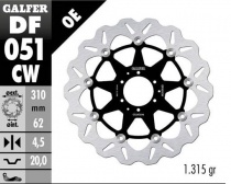 Диск тормозной Galfer DF051CW