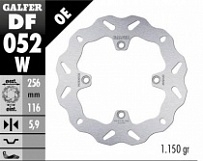 Диск тормозной Galfer DF052W