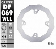 Диск тормозной Galfer DF069WLL