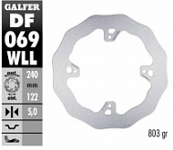 Диск тормозной Galfer DF069WLL
