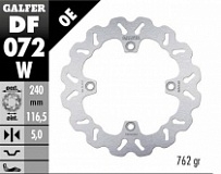 Диск тормозной Galfer DF072W