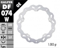 Диск тормозной Galfer DF074W