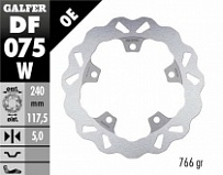 Диск тормозной Galfer DF075W