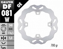 Диск тормозной Galfer DF081W