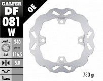 Диск тормозной Galfer DF081W