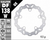 Диск тормозной Galfer DF138W