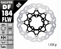 Диск тормозной Galfer DF184FLW